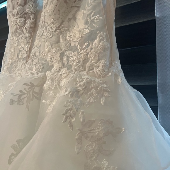 Wedding Gown:  Justin Alexander Serenity Collection Size 12 - Picture 5 of 8